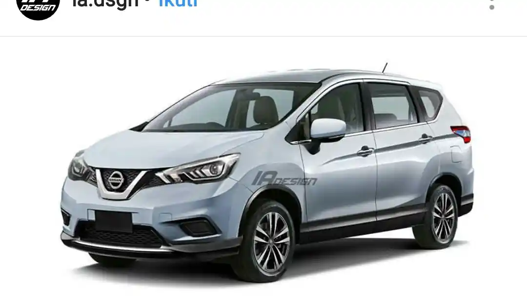 Berita - Nissan Grand Livina Berbasis Mitsubishi Xpander Akan Seperti Ini?