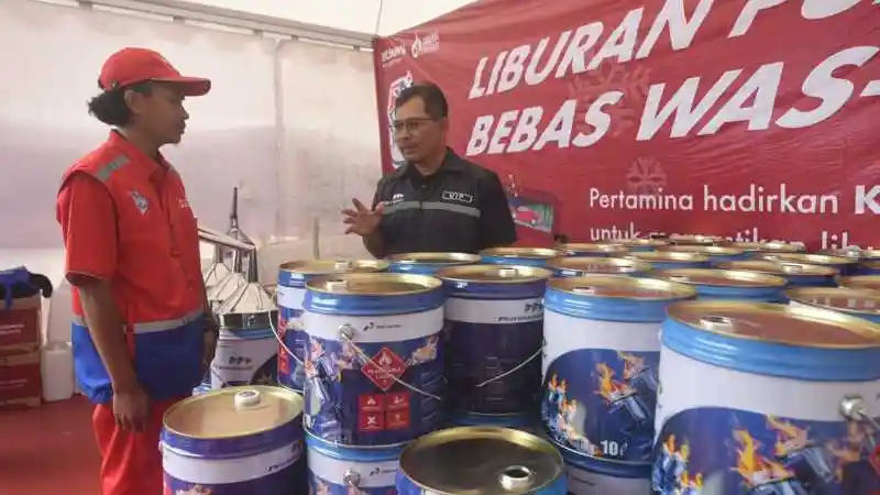 Foto - Pertamina Akan Antar BBM Kemasan Ke Rumah