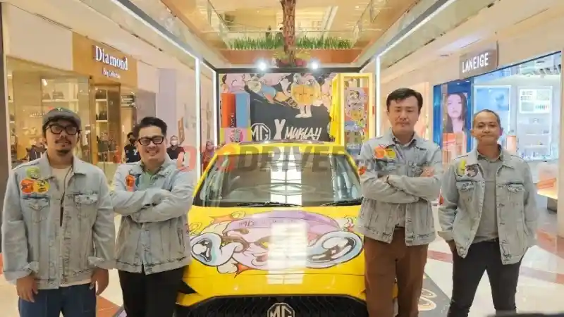 Foto - Gebrakan Baru Sasar Milenial MG Lakukan Kolaborasi dengan Muklay 