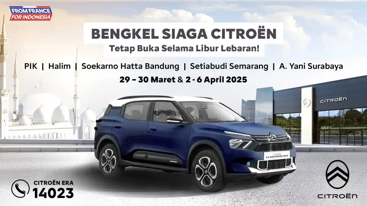Foto - Support Mudik, Citroen dan Jeep Gelar Layanan Siaga Ramadhan
