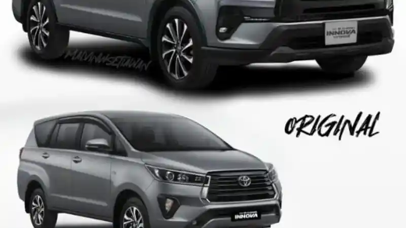 Foto - Rendering Innova Hybrid Muncul. Seperti Inikah Wujudnya?