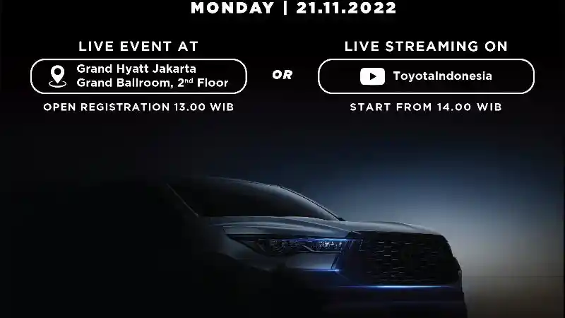 Foto - Catat Tanggalnya! Toyota Kijang Innova Zenix Debut Dunia 21 November 2022 Mendatang