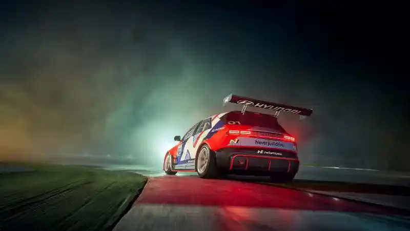 Foto - Begini Wujud Hyundai Ioniq 5 N Yang Dirancang Khusus Untuk Ajang Balap