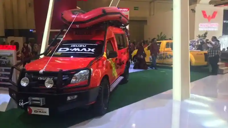 Foto - GIIAS 2018: Isuzu Pamer "Mobil Penyelamat" Sampai Pengangkut Low Rider