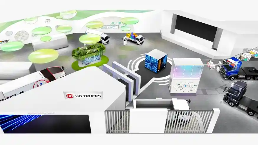 Foto - Isuzu Giga Fuel Cell dan Elf EV Siap Menggebrak Japan Mobility Show 2023