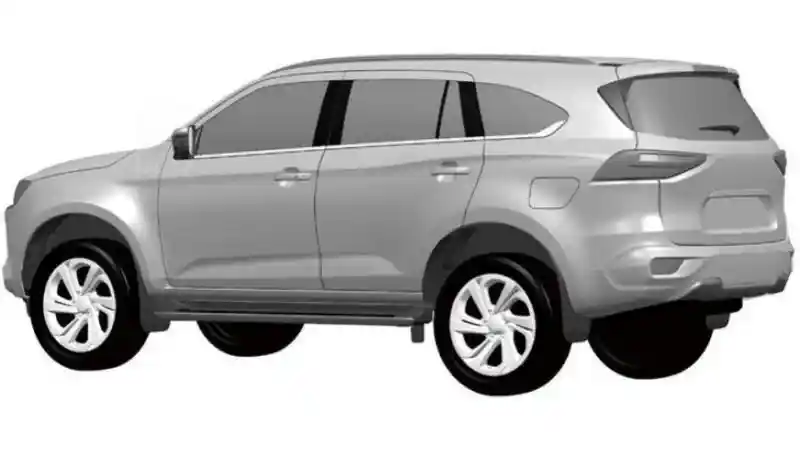 Foto - Gambar Generasi Penerus MU-X Bocor. Ini Penampakannya.