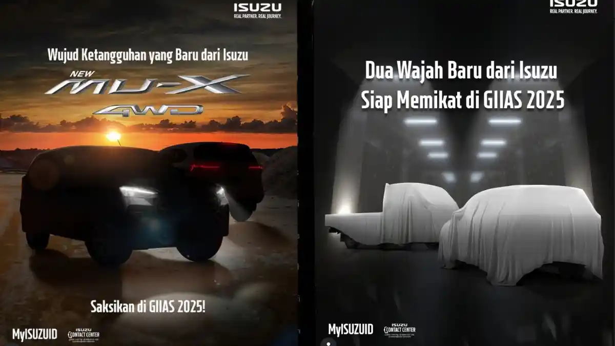 Foto - Isuzu Jadwalkan Bawa New MU-X di GIIAS 2025, Intip Bocoran Spesifikasinya