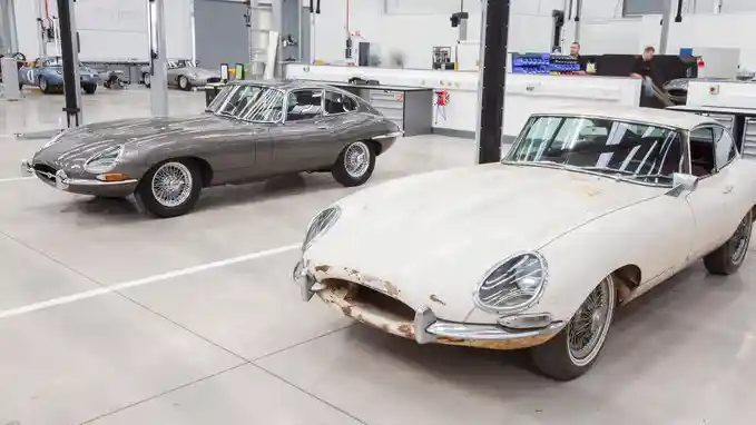 Foto - VIDEO: Divisi Restorasi Jaguar Land Rover Dibuka. Siap Restorasi Mobil Klasik