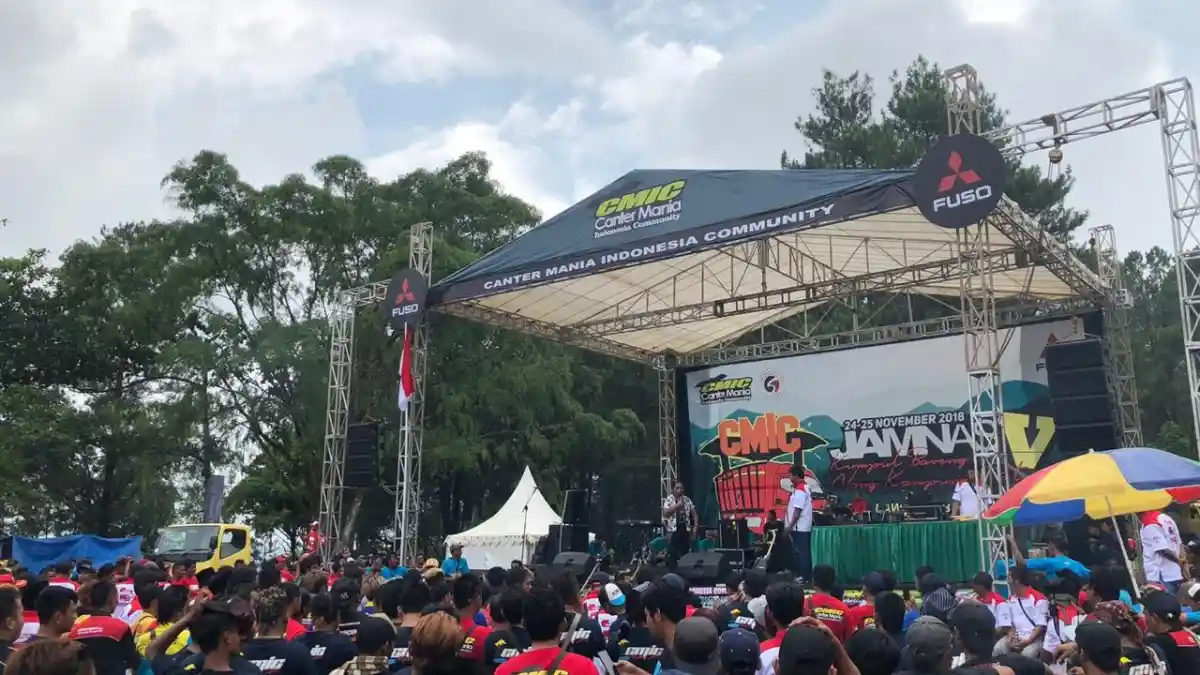 Foto - Jambore Nasional Canter Mania Indonesia Digelar Di Markas Batman