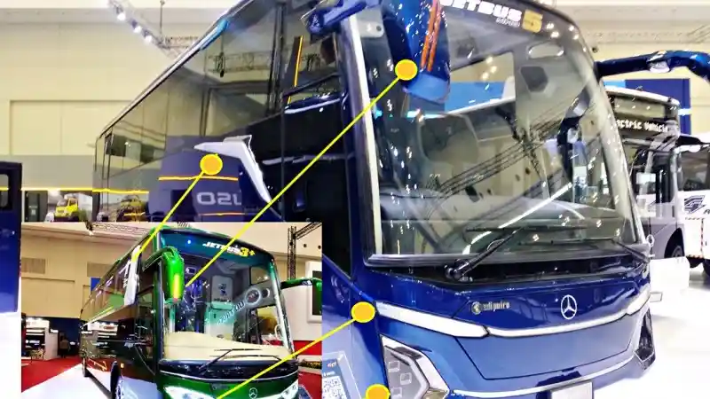 Foto - Ternyata Jetbus 5 Versi 'KW' Makin Marak