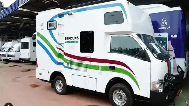 Foto - Unik! Wujud Isuzu Traga Dalam Versi Campervan