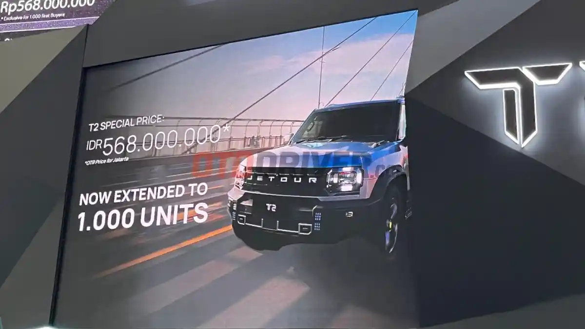 Foto - Pemesanan T2 Tembus 500 Unit, JETOUR Tambah Waktu Pembelian Murah Buat 1.000 Konsumen