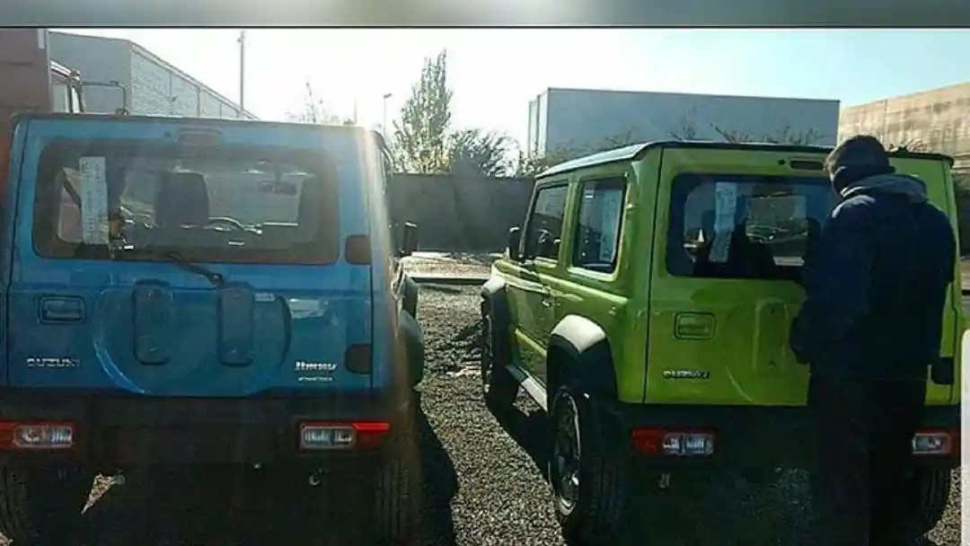 Foto - Berbagai Bocoran Suzuki Jimny Model Baru Tersebar! (10 Foto)