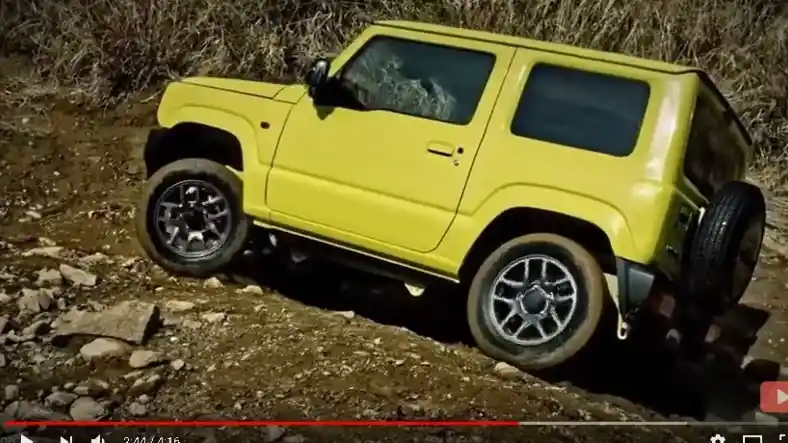 Berita - Beredar Video Suzuki Jimny Generasi Terbaru Diuji di Medan Off Road