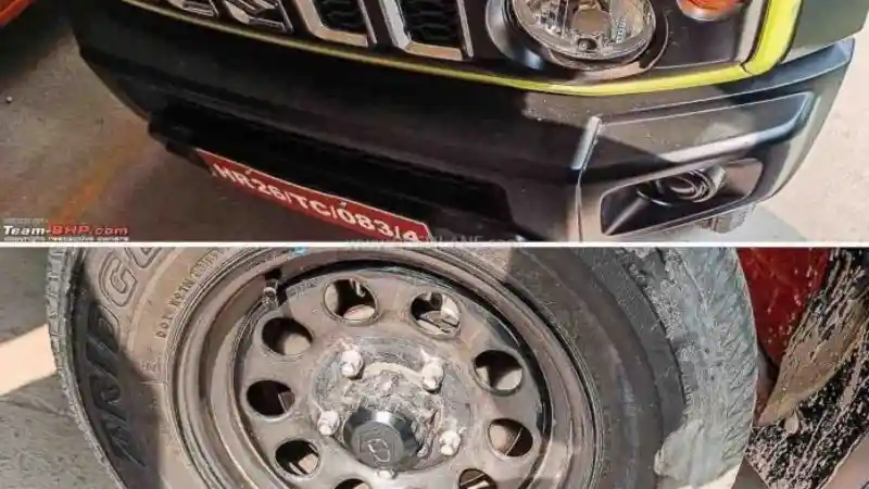 Foto - Penampakan Suzuki Jimny 5 Pintu Dengan Pelek Kaleng