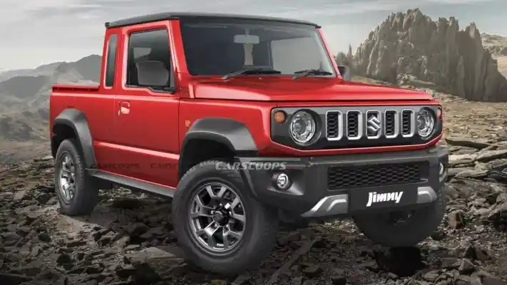 Foto - Suzuki Jimny Pikap Dikabarkan Dalam Tahap Pengembangan
