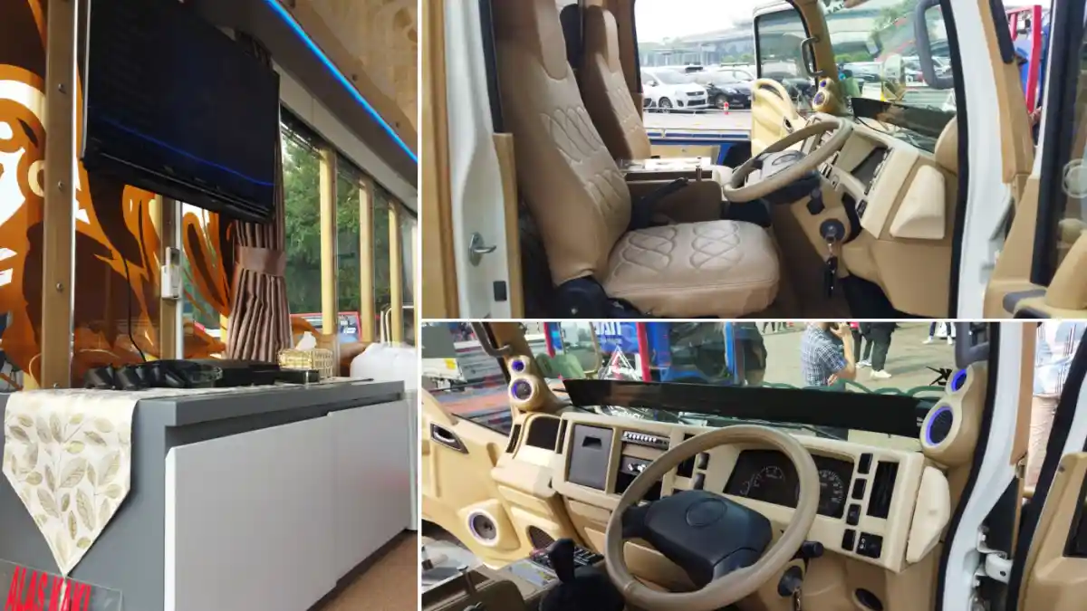 Foto - Isuzu Elf Paling Keren Se-Jawa, Bak Belakang Rasa Hotel Mewah Berjalan