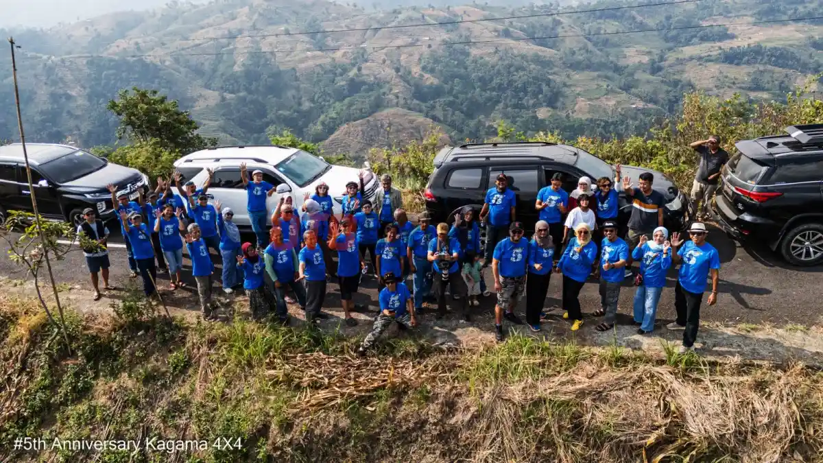 Berita - HUT ke 5 Kagama 4x4 Adventure, Tetap Setia Dengan Semboyan Guyup, Rukun dan Berguna Bagi Sesama