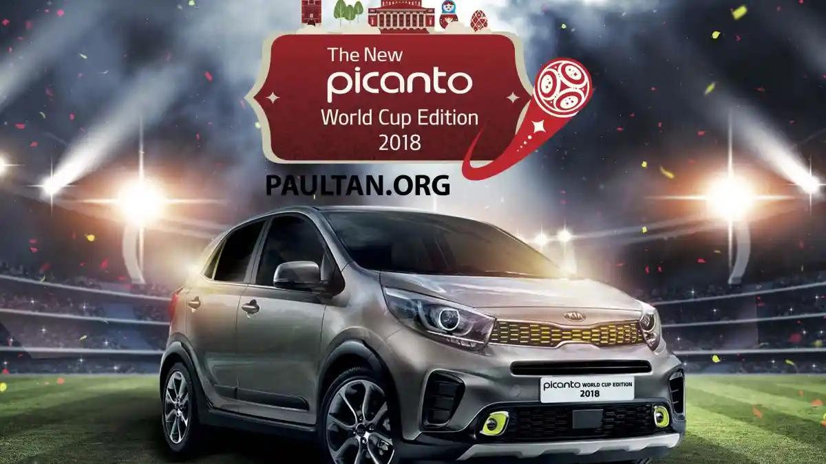 Foto - Kia Picanto Ikut Demam Piala Dunia 2018, Ada Edisi Khusus