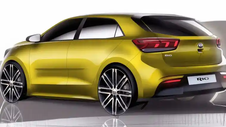 Berita - Ini Wajah Kia Rio Generasi Baru, Dipasarkan 2017