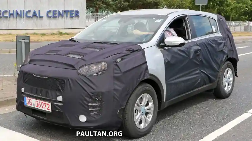 Foto - KIA Sportage Baru Tertangkap Kamera, Plus Sketsa