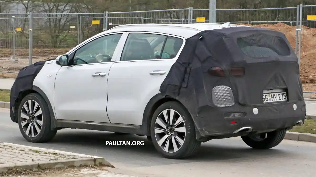 Foto - Kia Sportage Facelift Mulai Uji Jalan