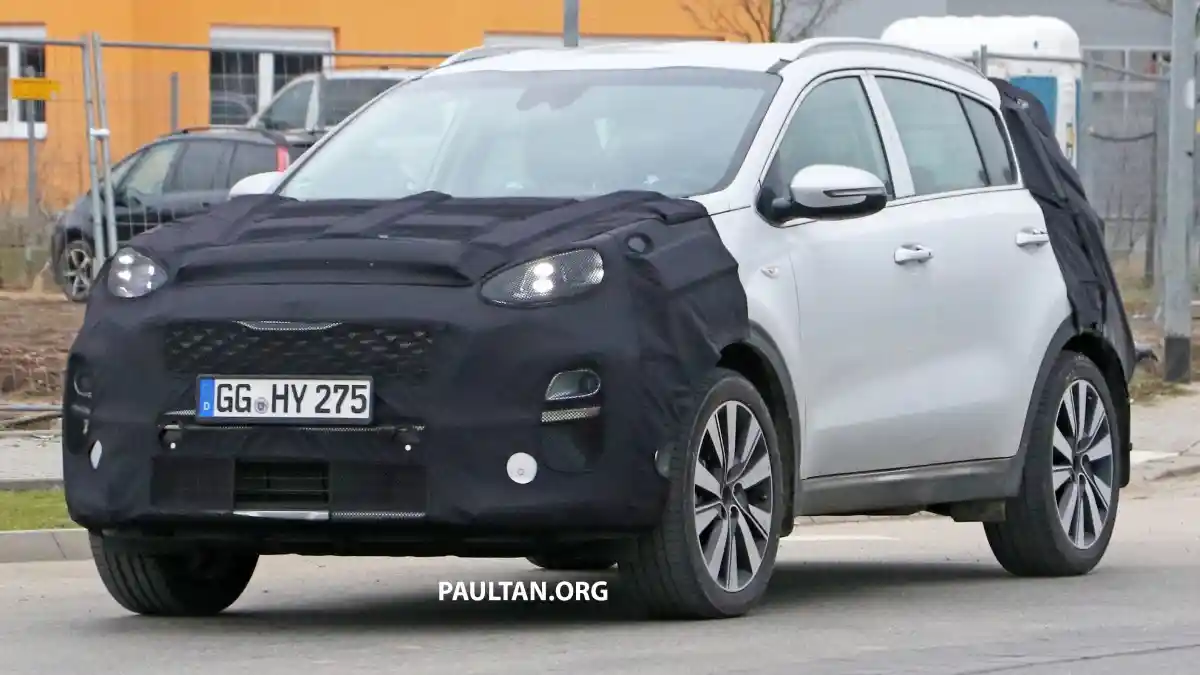 Berita - Kia Sportage Facelift Mulai Uji Jalan 