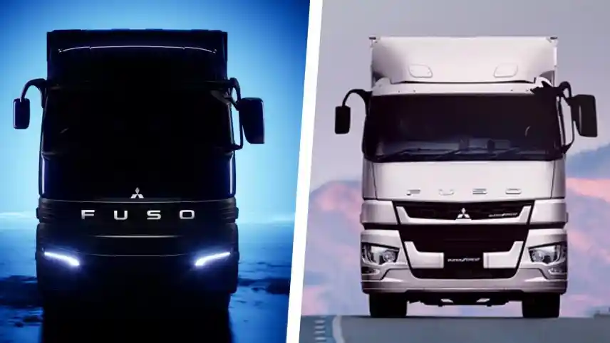 Foto - Truk Mitsubishi Fuso Terbaru Makin Futuristik