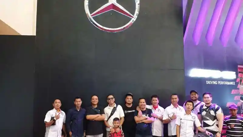 Foto - Agenda Mercedes-Benz W202 Club Indonesia ke GIIAS 2019 Jadi Ajang Temu Kangen