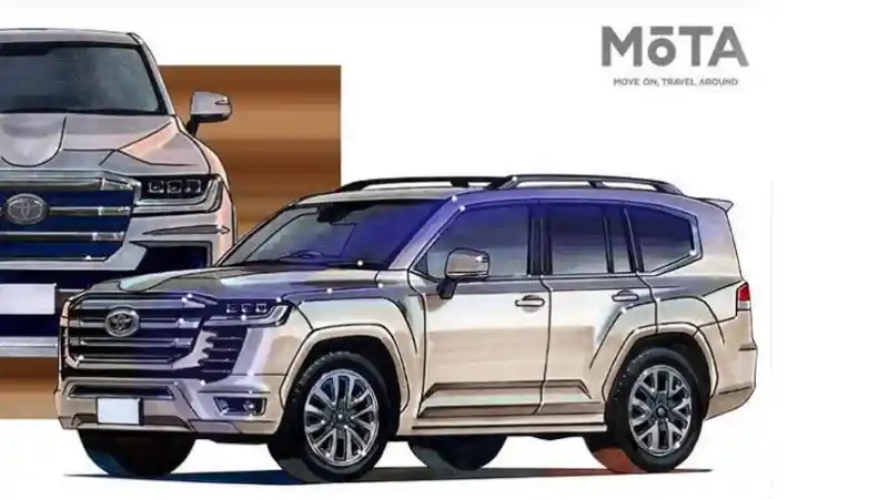 Foto - Detail Dimensi Land Cruiser 2022 Terungkap, Lebih Mungil Dari Generasi Sebelumnya