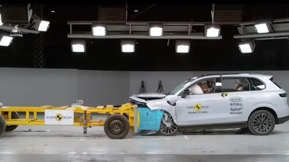 Crash Test - VIDEO: Crash Test Leapmotor B10 (Euro NCAP)