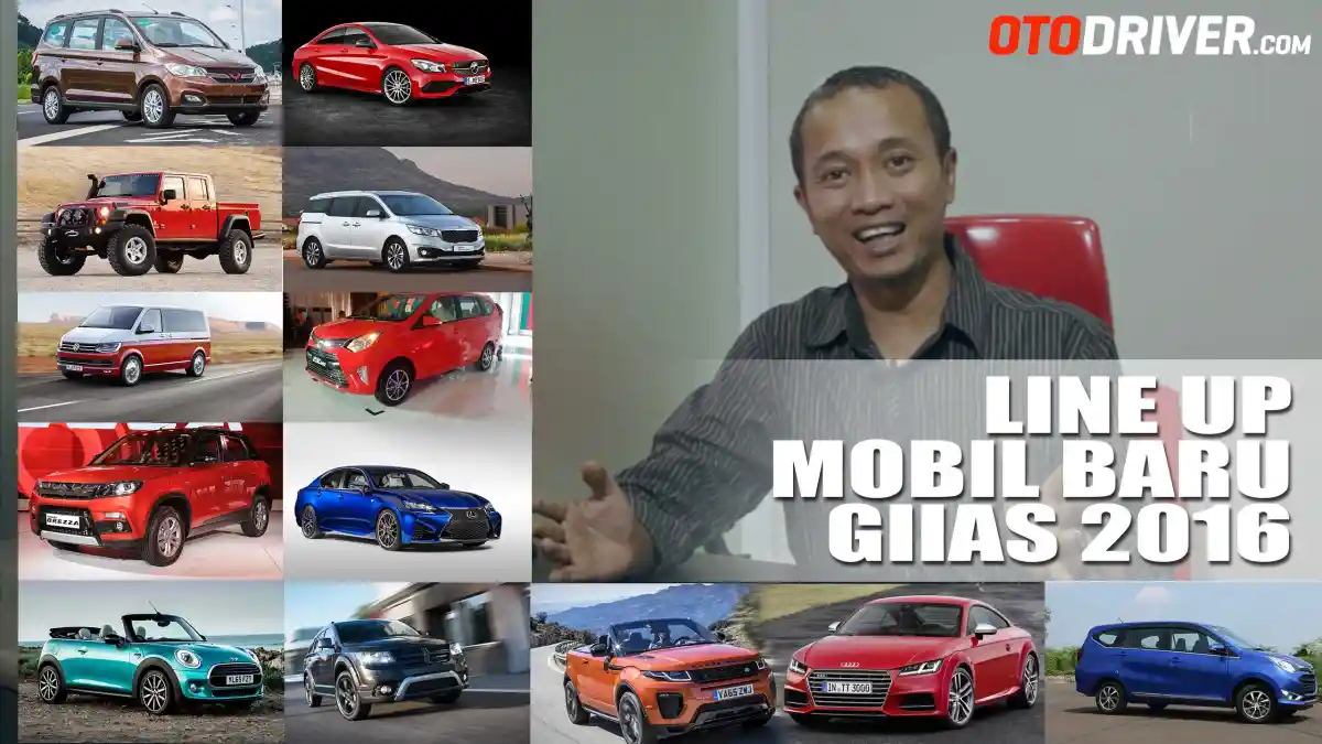 Foto - VIDEO: Line-Up Mobil-Mobil Baru Di GIIAS 2016
