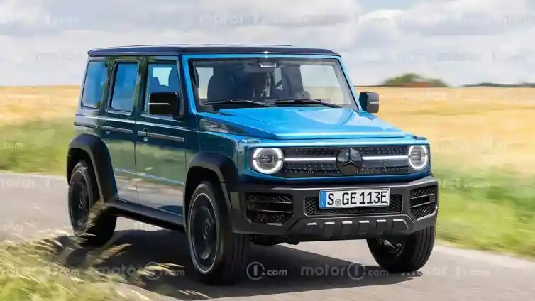 Berita - Rendering Mercedes Little G, Mirip Suzuki Jimny Dengan Sentuhan G-Class 