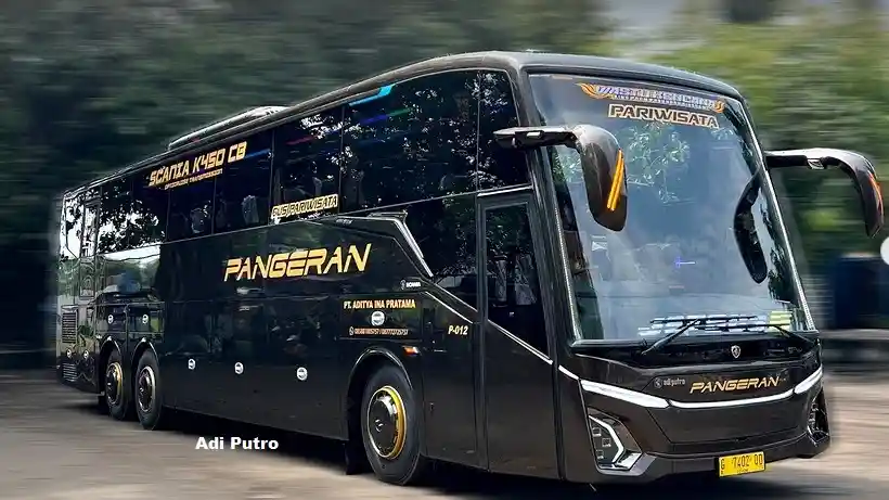 Foto - Desain Livery Bus 2024: Garis ‘Melambung’