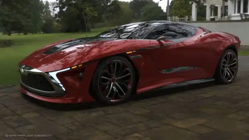 Foto - Malaysia Siapkan Sports Car Berpenampilan Mirip Aston Martin DB10