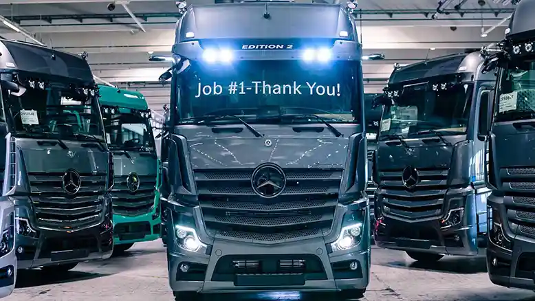 Berita - Mercedes Luncurkan Truk Premium Actros Edition 