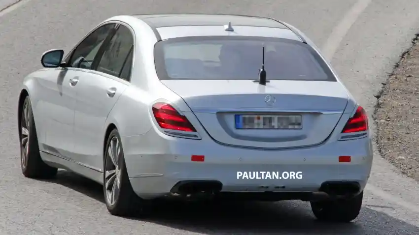 Foto - SPY SHOT: Mercedes-Benz S-Class Facelift 2017