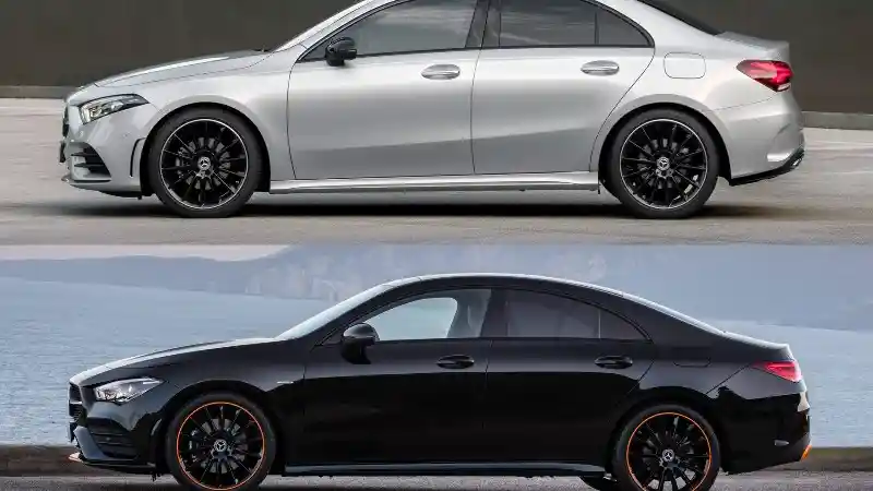 Foto - CLA Class dengan A-Class Sedan Membingungkan?