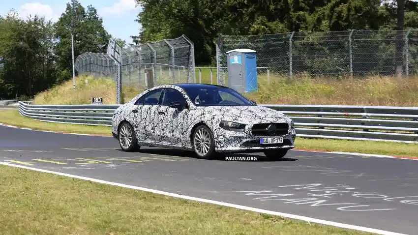 Berita - SPY SHOT: Mercedes-Benz CLA Generasi Terbaru