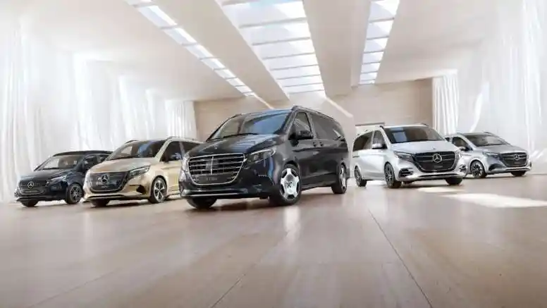 Van - Debut Keroyokan Mercedes-Benz V-Class 2024, EQV, Vito, dan eVito Facelift
