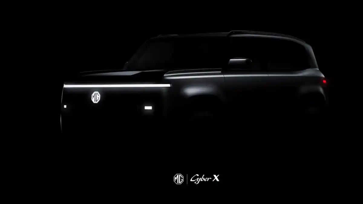 Foto - MG Siap Perkenalkan Cyber X, SUV Boxy Mirip Land Rover Defender