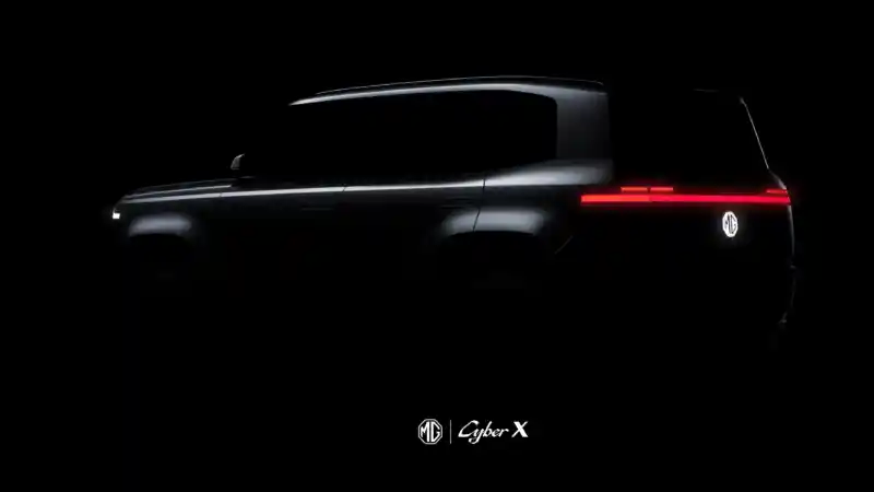 Foto - MG Siap Perkenalkan Cyber X, SUV Boxy Mirip Land Rover Defender