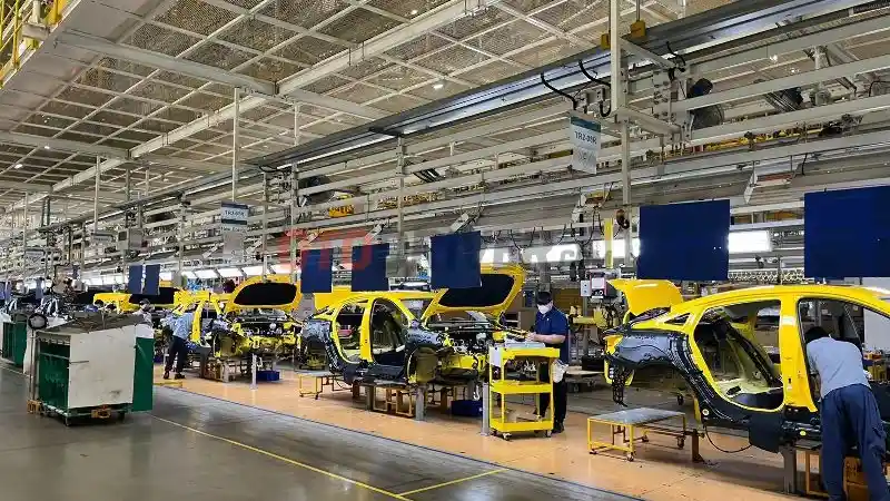 Foto - Tak Punya Pabrik Di Indonesia, Begini Fasilitas Produksi MG Di Thailand