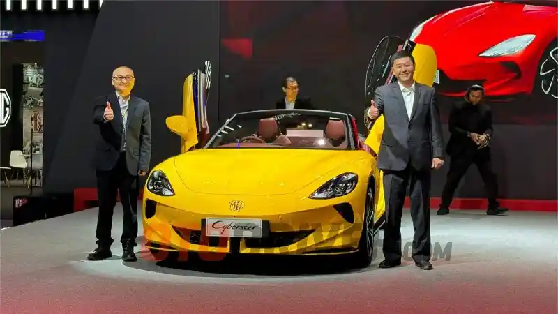 Berita - MG Cyberster Dijual Rp 1,688 miliar di GIIAS 2024