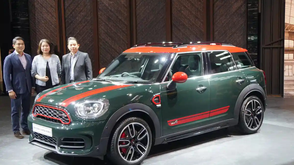 Berita - GIIAS 2017: MINI John Cooper Works Countryman Resmi Dijual, Bertenaga Besar