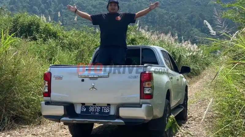 Foto - Mudik In Style 2023: Mudik Pakai Mitsubishi Triton Double Cabin, Tetap Nyaman 