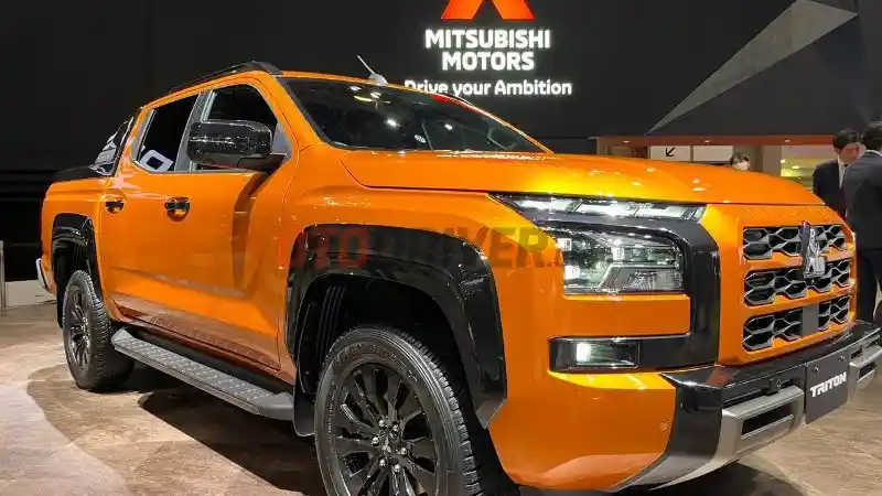 Foto - Mitsubishi Triton Bakal Miliki Penggerak Plug-In Hybrid
