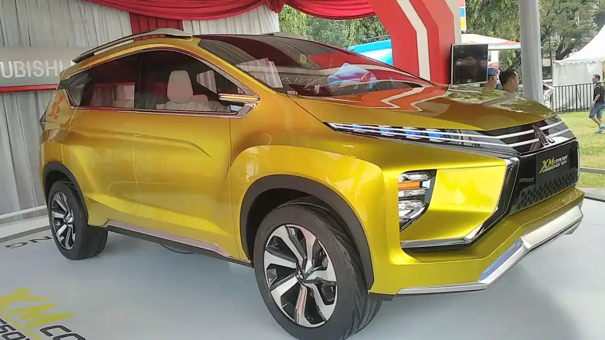 Foto - Calon MPV Mitsubishi Digosipkan Bernama "Expander". Ini Tanggapan Mitsubishi 