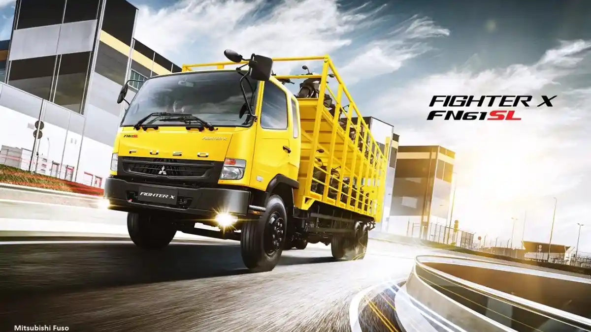 Truk - Fighter X FN 61 FSL, Calon Raja Jalanan Dari Mitsubishi Fuso