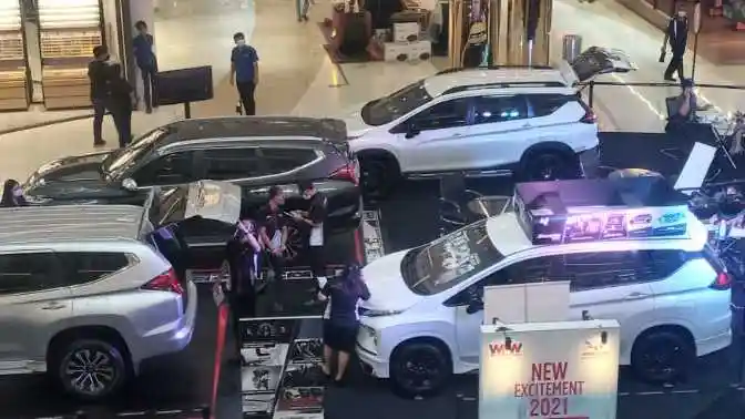Foto - New Pajero Sport Melantai Di Serpong Di Hajatan Mitsubishi Motors Auto Show